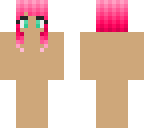 short pink hair base