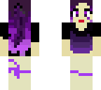 unfinished purple girl