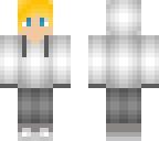 white hoodie boy