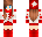 winter cake girl