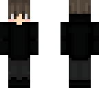black hoodie