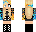 blond fire-water girl