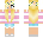 blonde flower crown girl