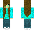 blue girl