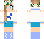 blue girl