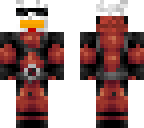 deadpool checken no mask glasses