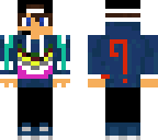 edit blue gamer boy
