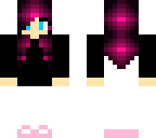 pink hair girl
