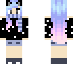 pink purple and blue ombre
