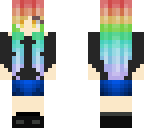 rainbow hair
