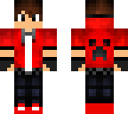 red and black