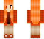red plaid girl