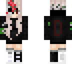 rose skull girl