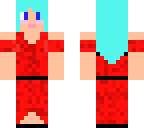 blue girl