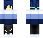 blue girl