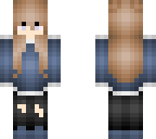blue girl