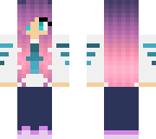 cute teal magenta