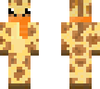 giraffe orange scarf