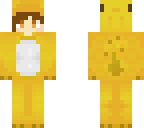 gold deer onesie