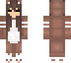 Lazy Bear Pajama Girl | Minecraft Skin