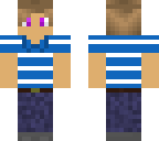 omor with a blue shirt