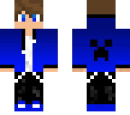 blue creeper hoodie improved