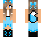 blue fox girl