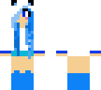 blue girl