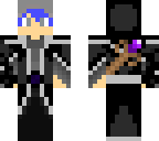 blue hair mage