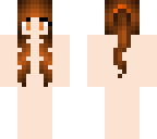 brown haired skin base with ponytail