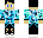 camo blue skin