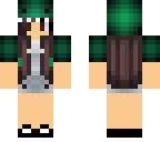 dino girl in overalls remake