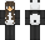 edited panda onesie