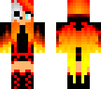 fire skull