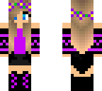 girl in skirt