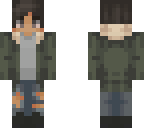 green jacket boy