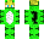 green tiger onesie
