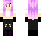 purple haired cutie