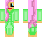 purple haired lady