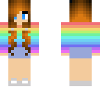 rainbow girl