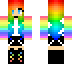 rainbow person