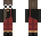 red overalls