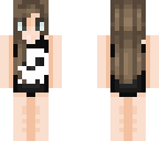 wafy skull swimsuit