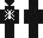 black spiderman suit