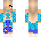 blue girl