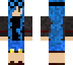 blue hair girl dantdm