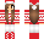 christmas girl skin
