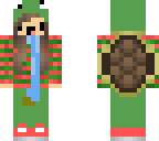 drooling derpy turtle girl