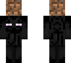 enderman holding a block