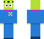 guy in a an alien from toy story suit
